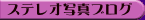 �X�e���I�ʐ^�u���O
